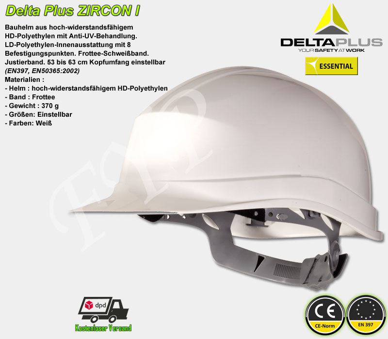 Baugewerbe Helme Schutzhelm Delta Plus Zircon Einstellbar Arbeitshelm Arbeitschutzhelm Bauhelm Or Business Industrie Uisaustralia Com